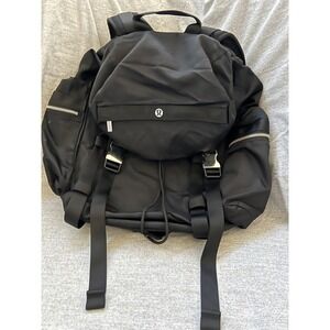 Lulu Lemon WunderLust Black Backpack